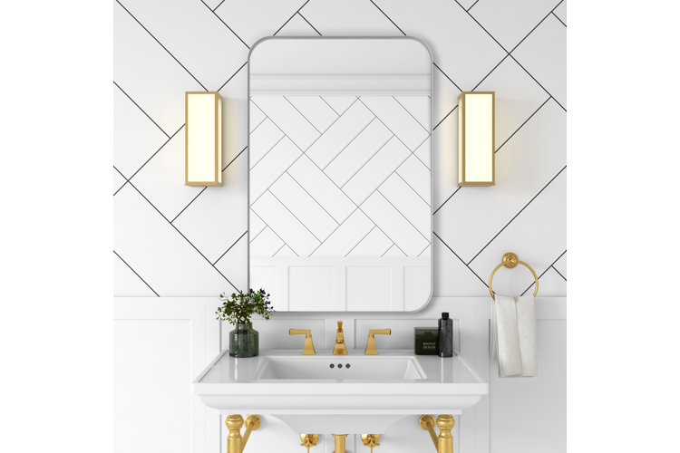 Weeksville Modern & Contemporary Bathroom / Vanity Mirror